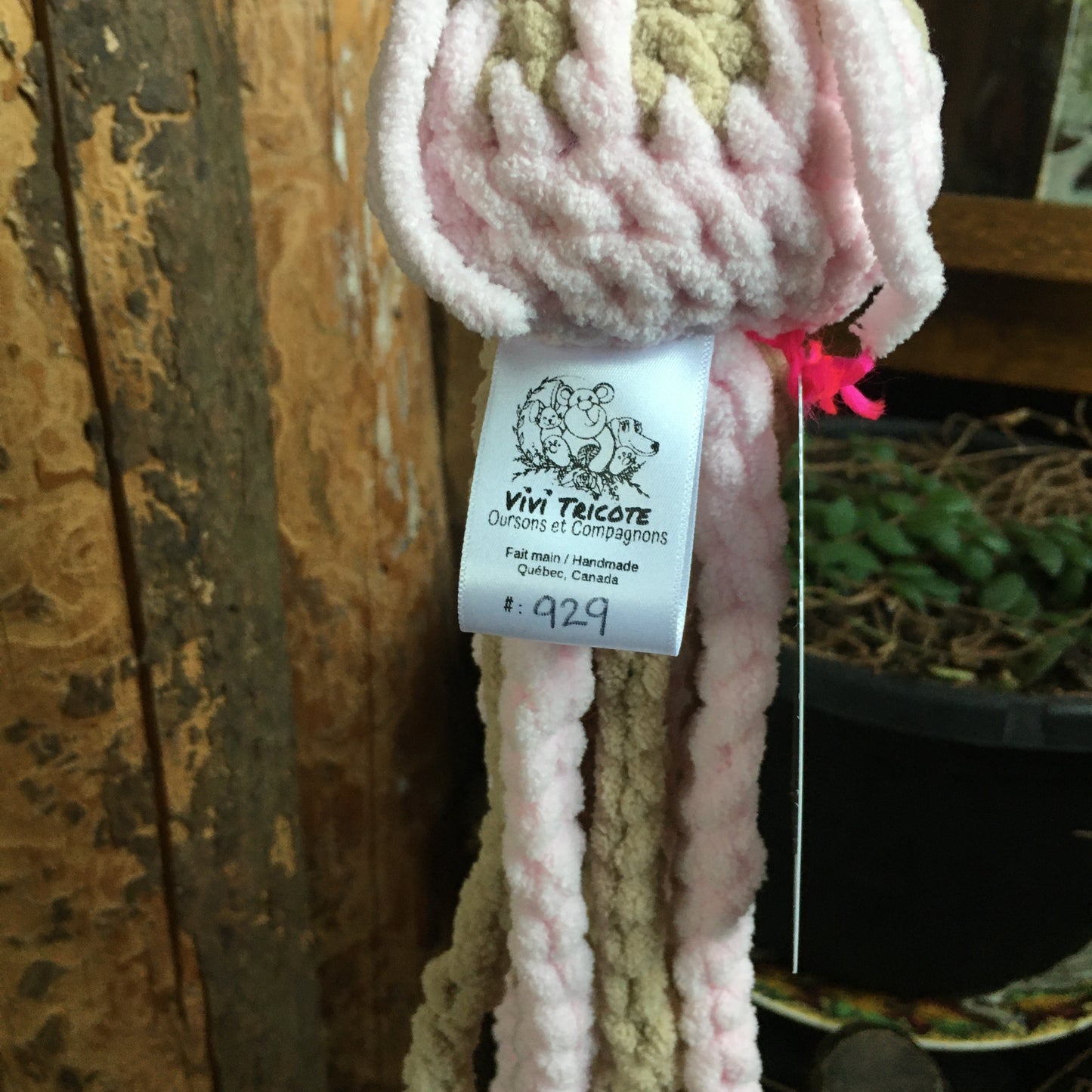 OCTO LA PIEUVRE - Amigurumi HOCHET #929