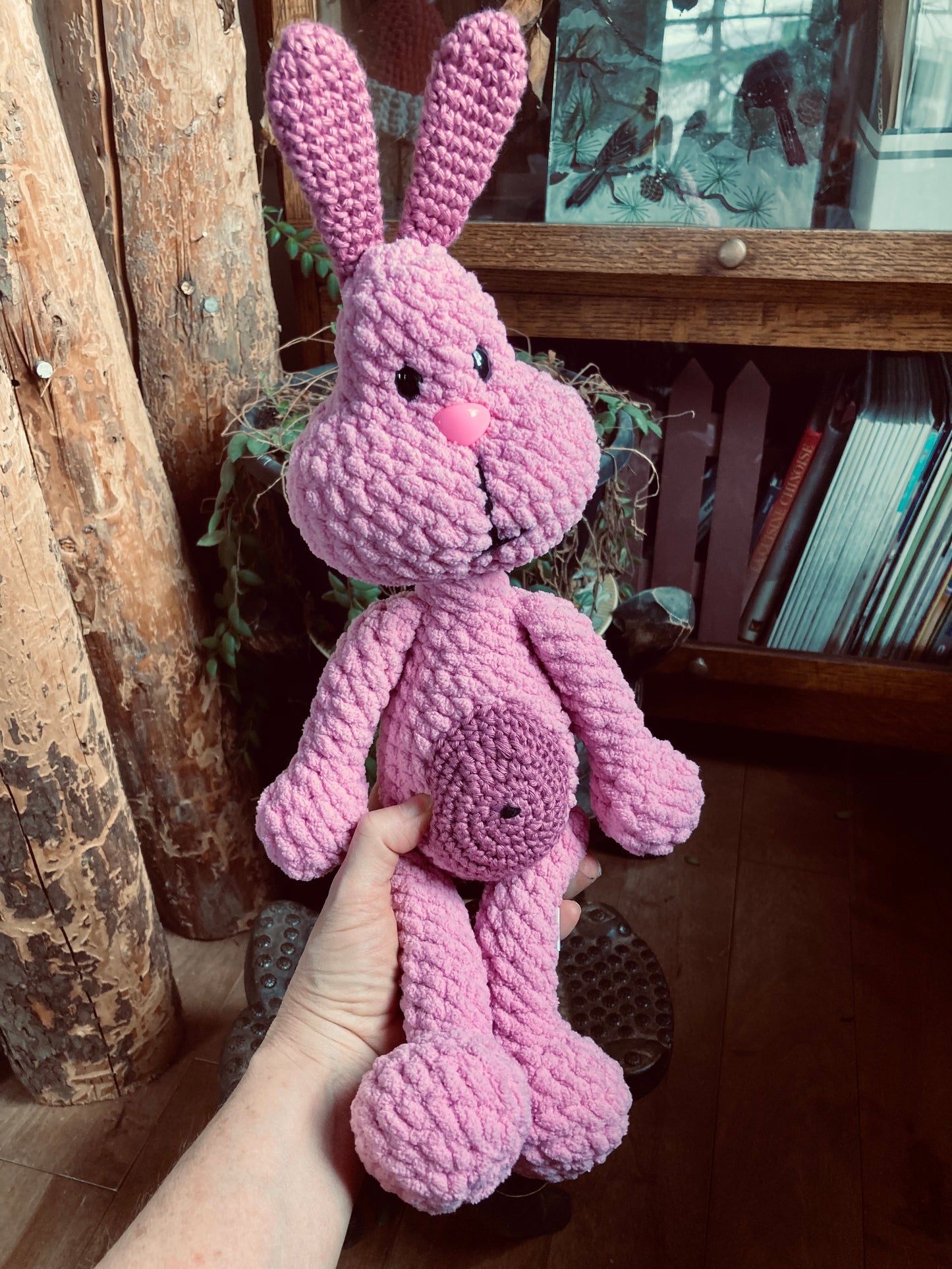 PERLIN PINPIN le lapin Squeeze-it - Teint Rose