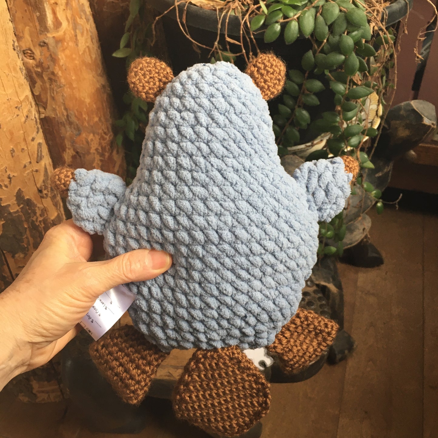 TIMÉO LE BÉBÉ CASTOR bleu, l’ami de la fée des dents