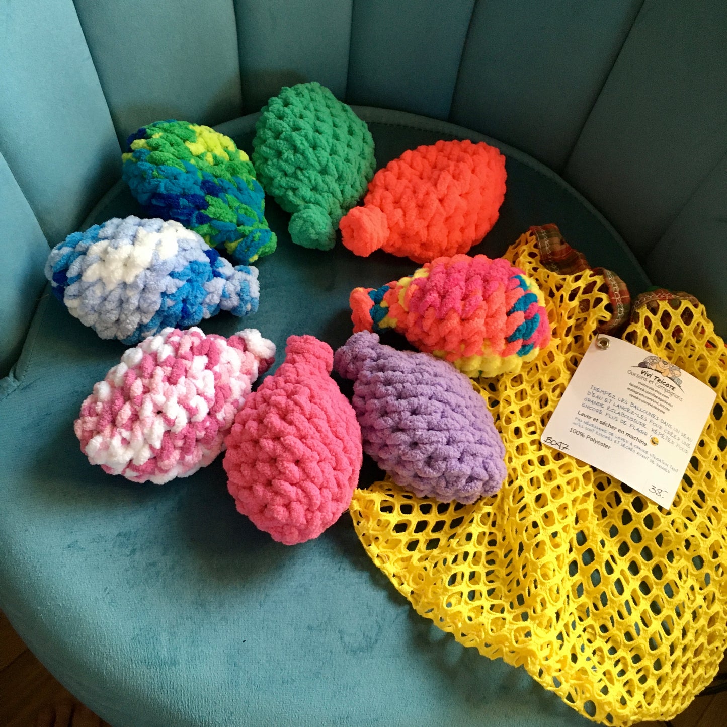 WATER BALLOONS - KIT of 8 (#B047)