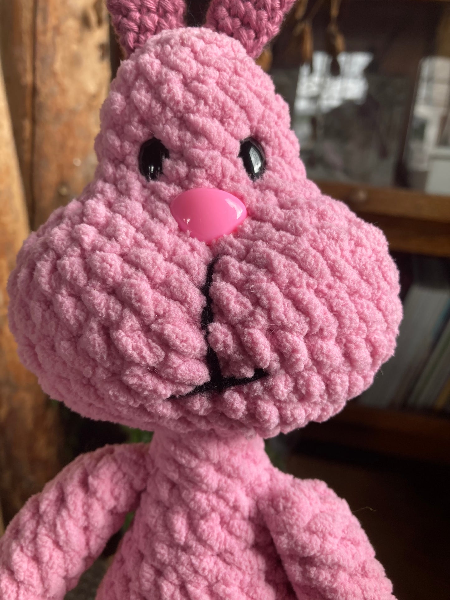 PERLIN PINPIN le lapin Squeeze-it - Teint Rose