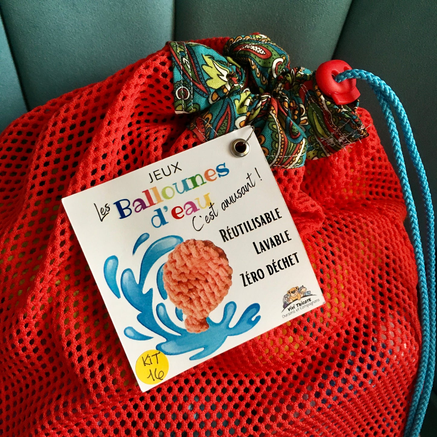 WATER BALLOONS - KIT of 16 (#B043)