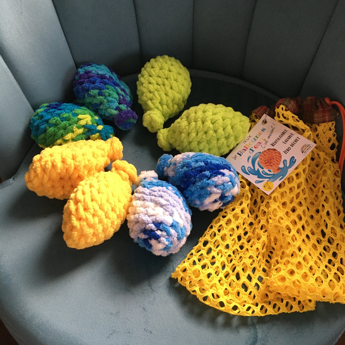 WATER BALLOONS - KIT of 8 (#B059)