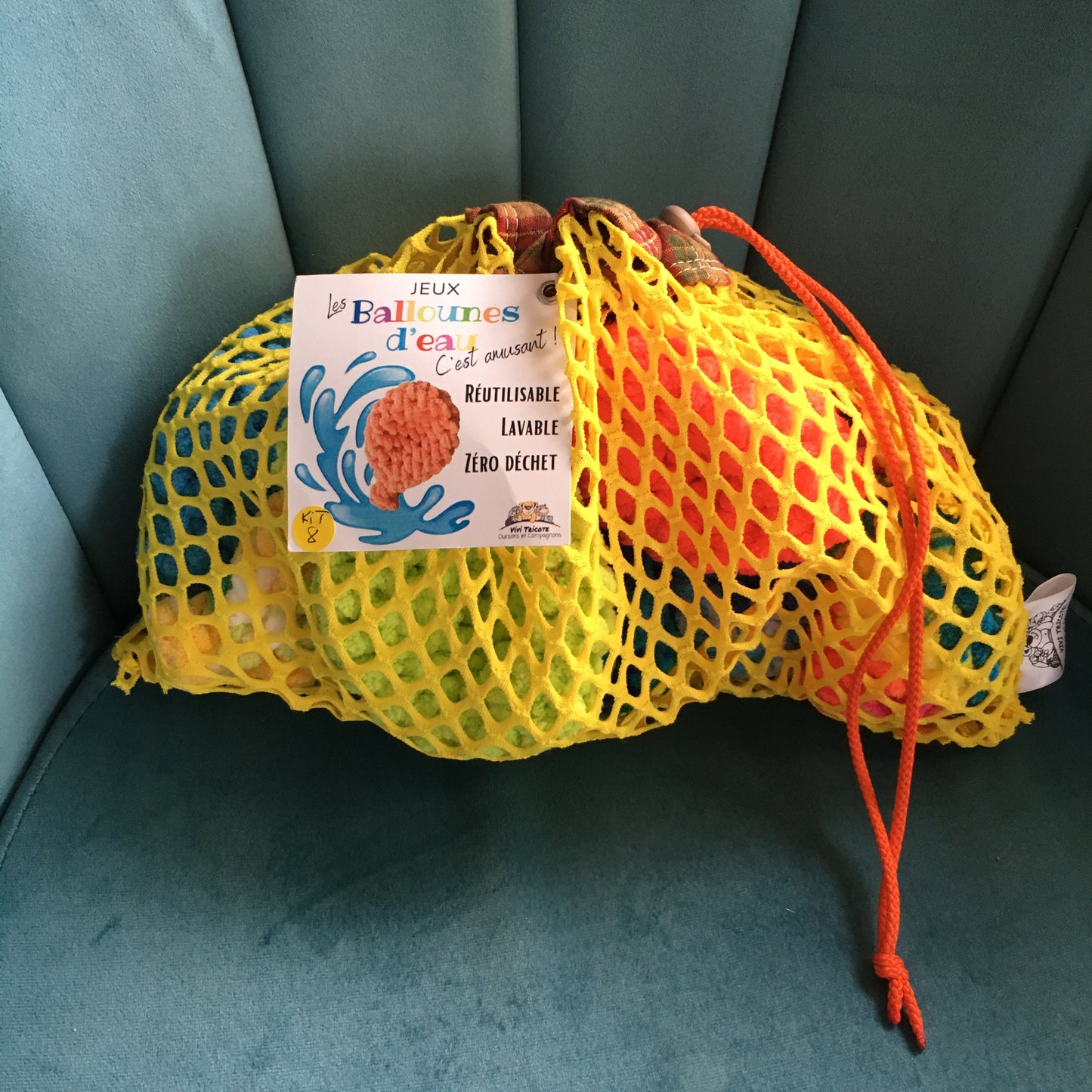WATER BALLOONS - KIT of 8 (#B049)