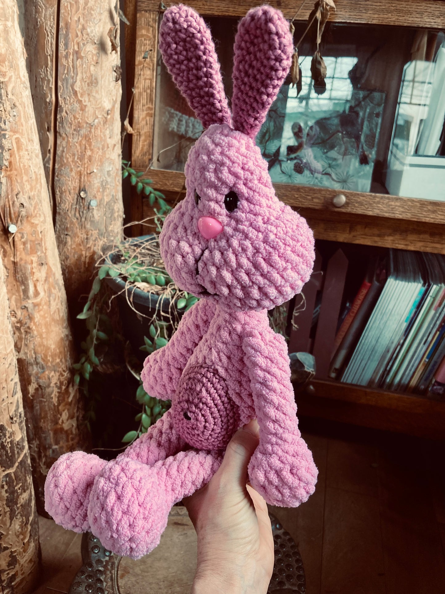 PERLIN PINPIN le lapin Squeeze-it - Teint Rose