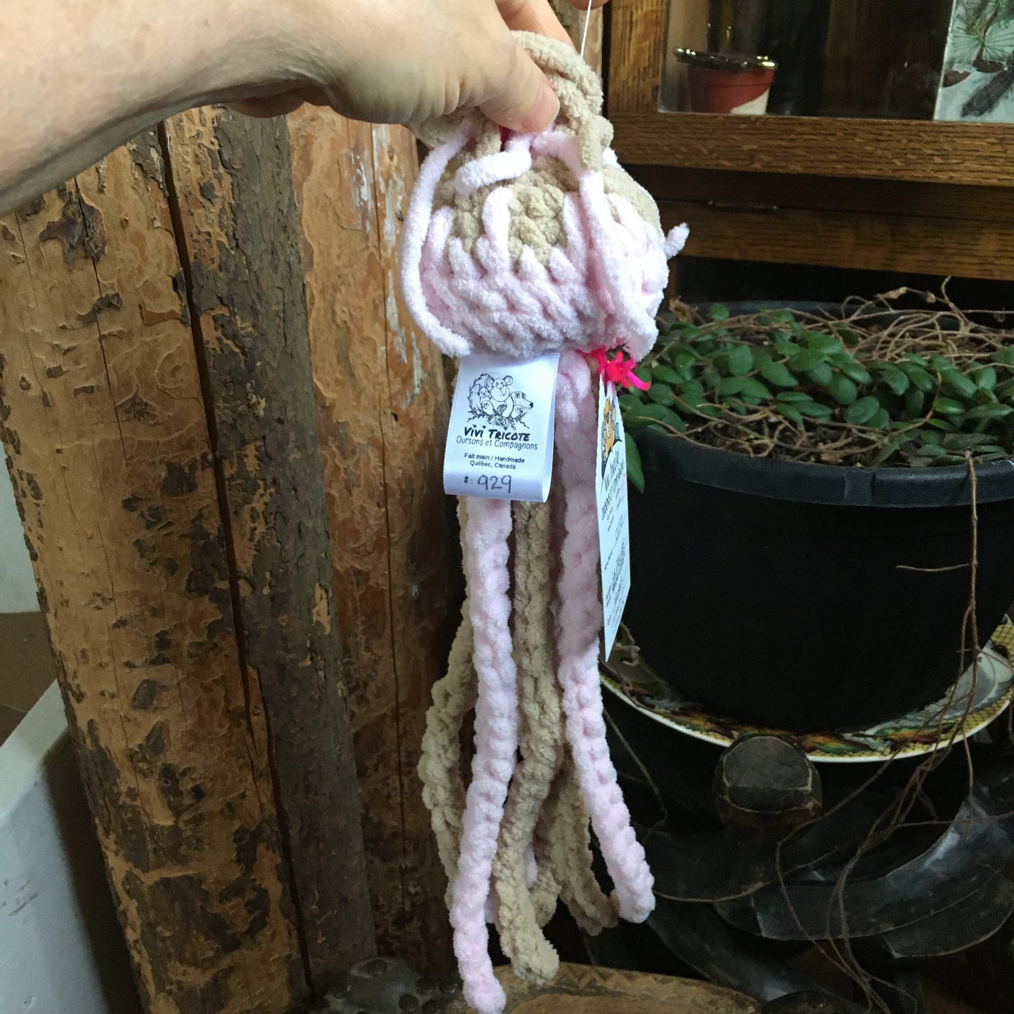 OCTO LA PIEUVRE - Amigurumi HOCHET #929
