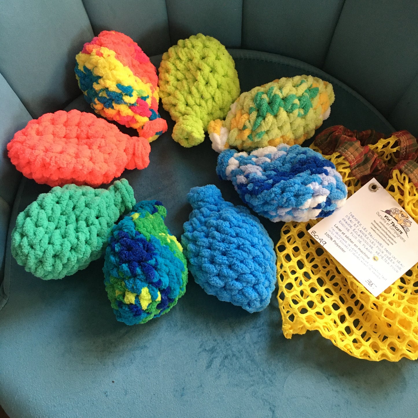 WATER BALLOONS - KIT of 8 (#B049)
