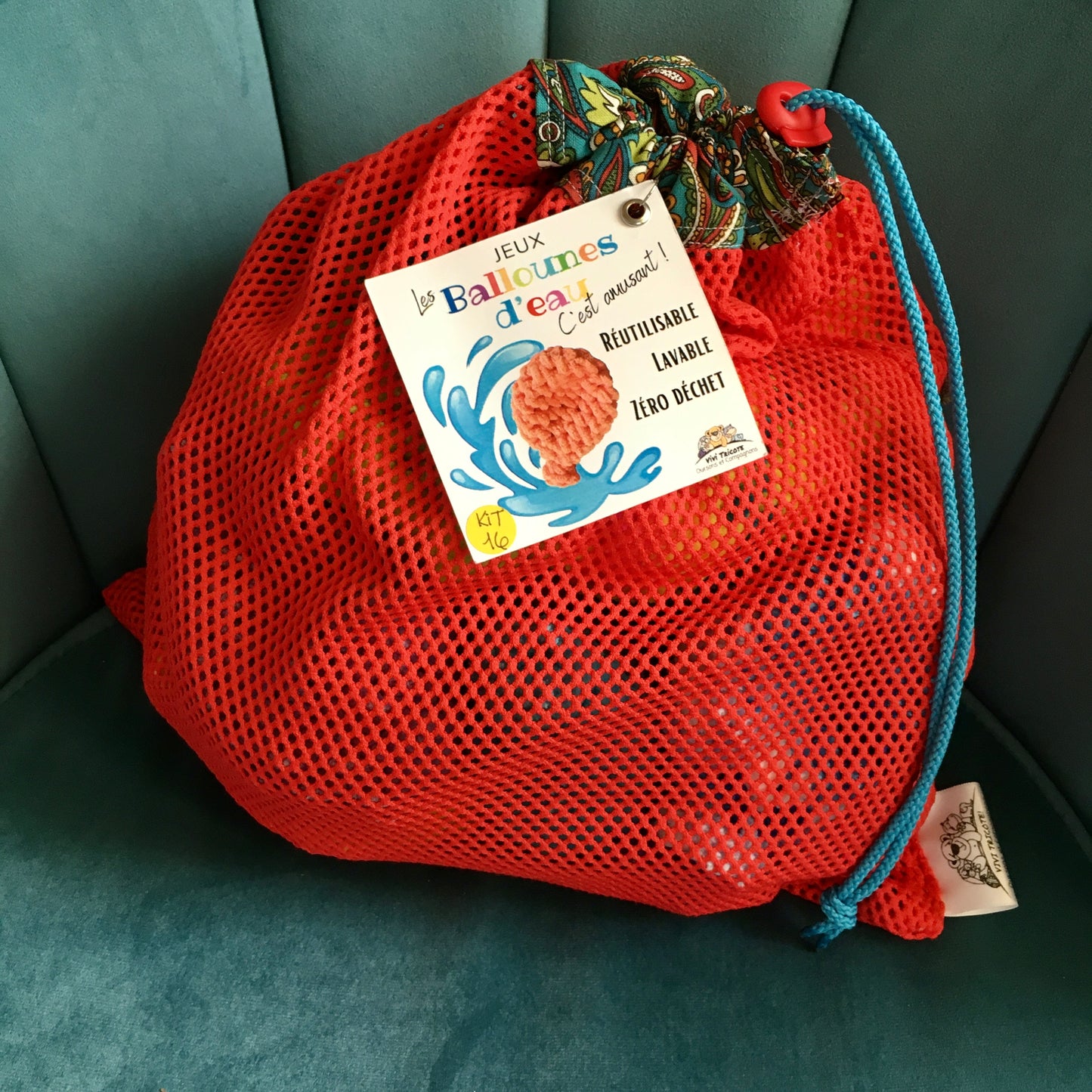 WATER BALLOONS - KIT of 16 (#B043)