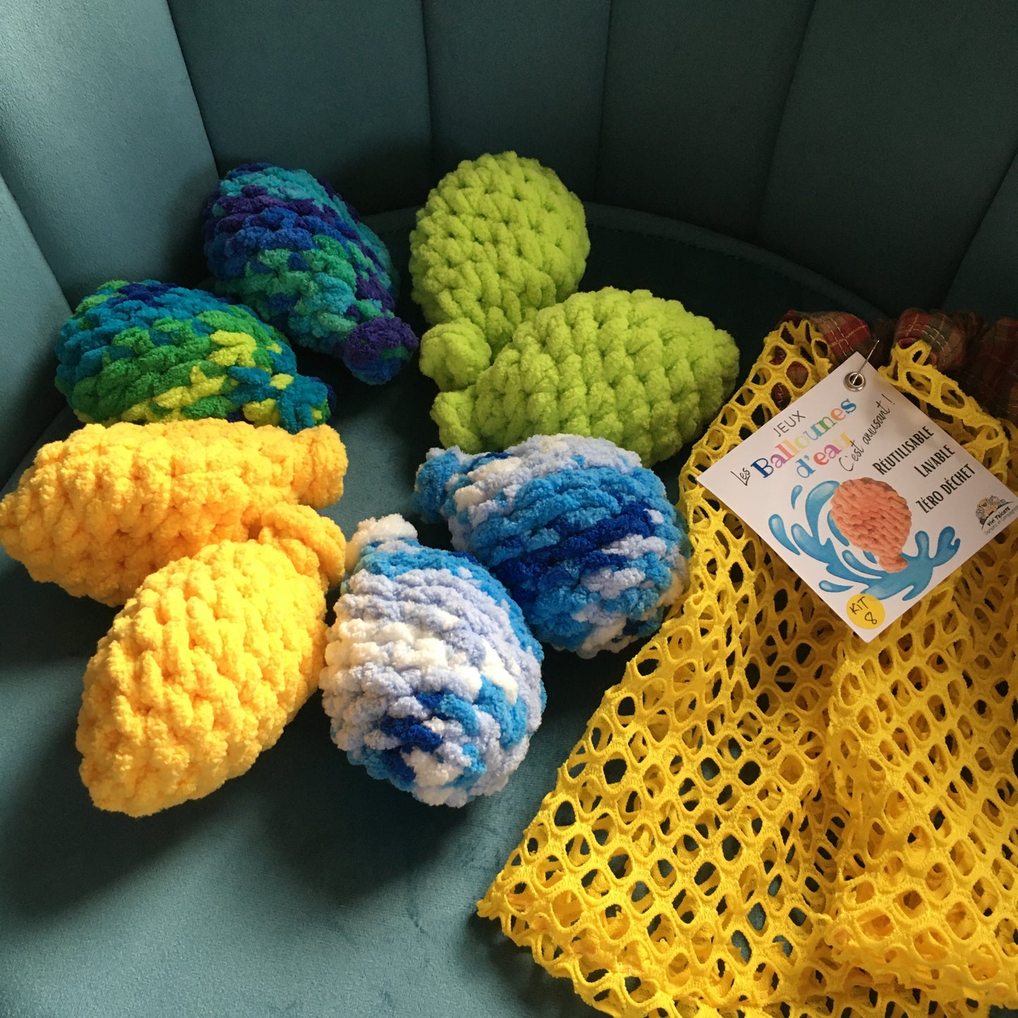 WATER BALLOONS - KIT of 8 (#B059)