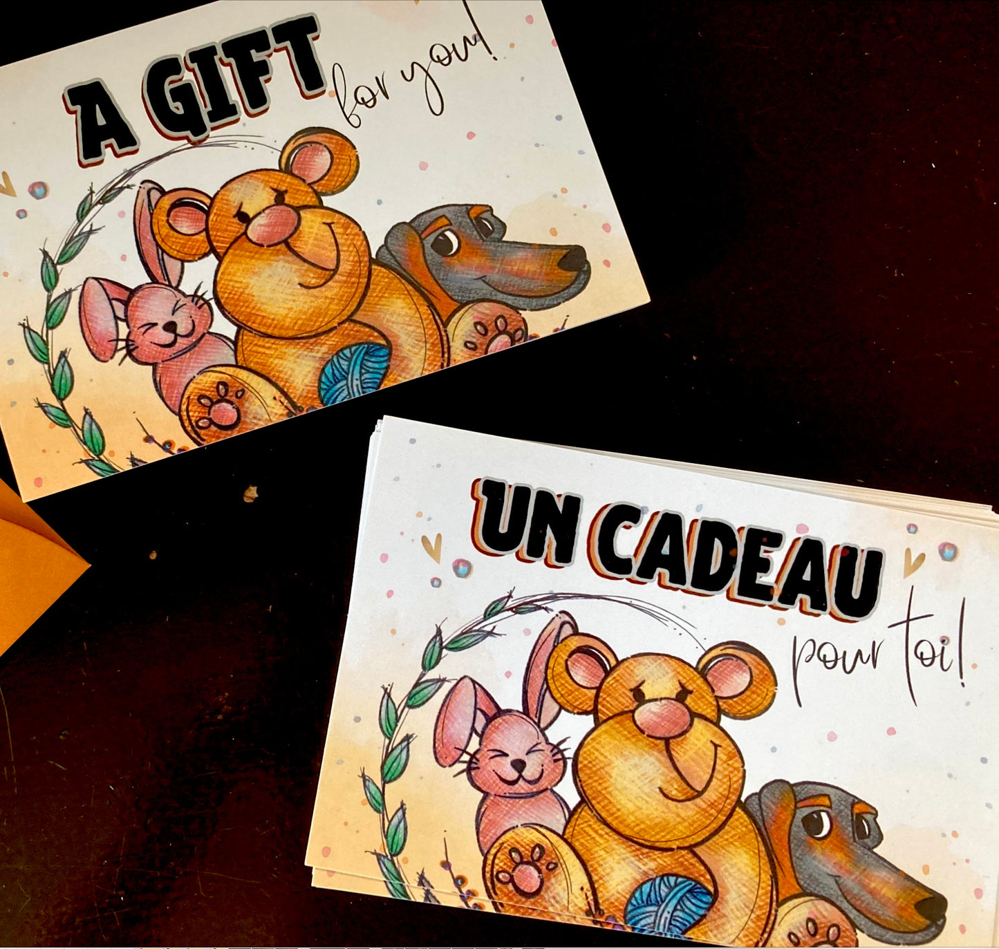 CARTES-CADEAUX par la poste (Français)