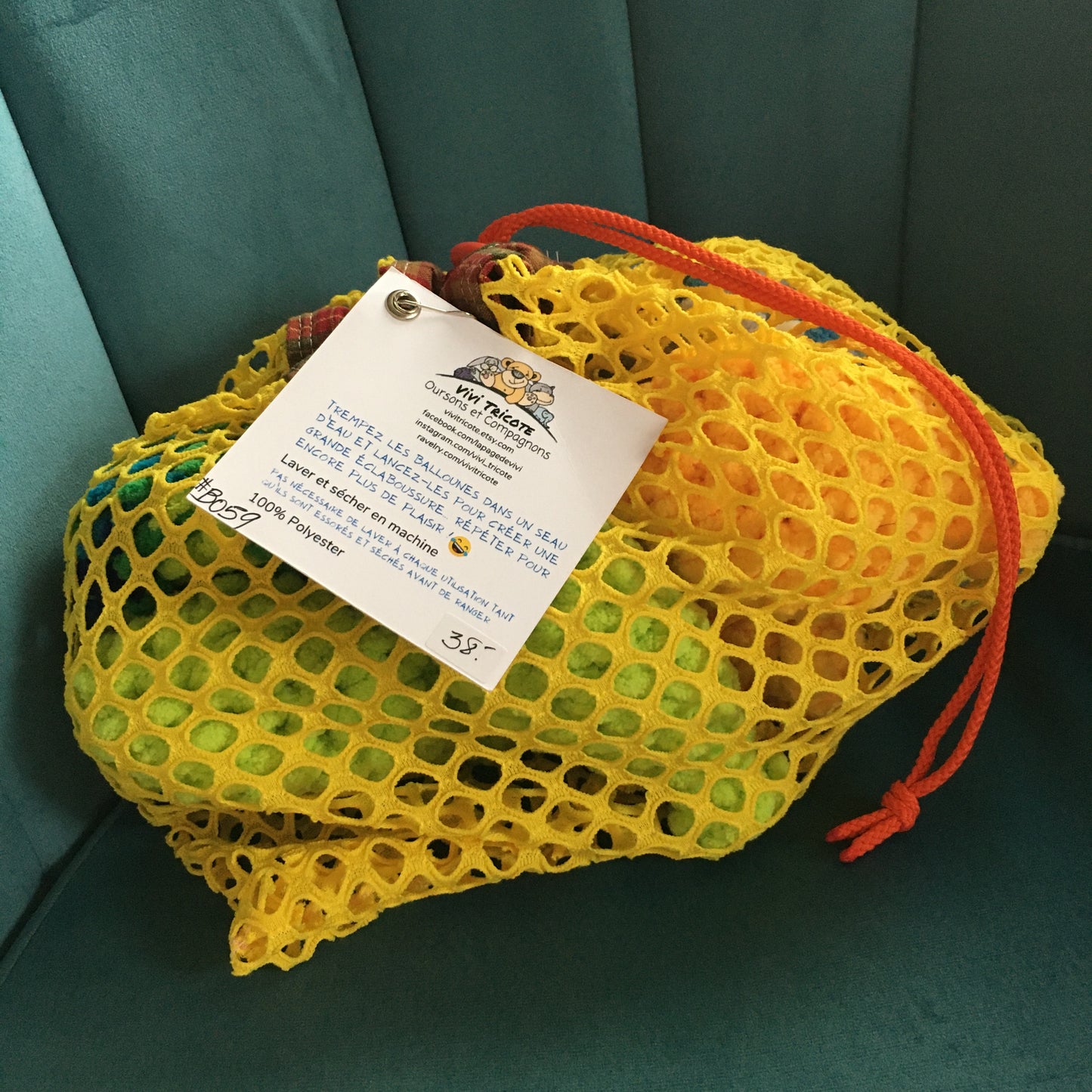 WATER BALLOONS - KIT of 8 (#B059)