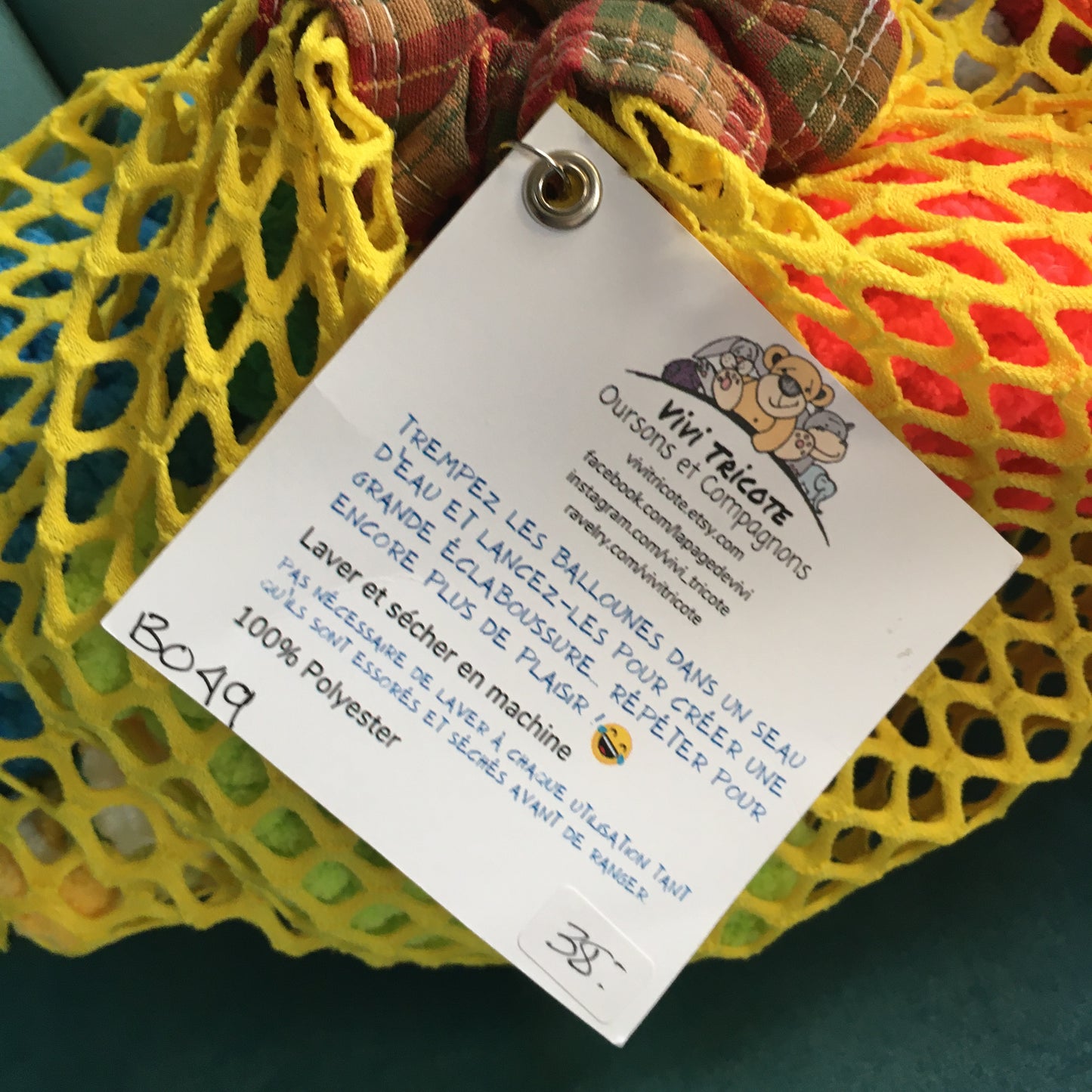 WATER BALLOONS - KIT of 8 (#B049)