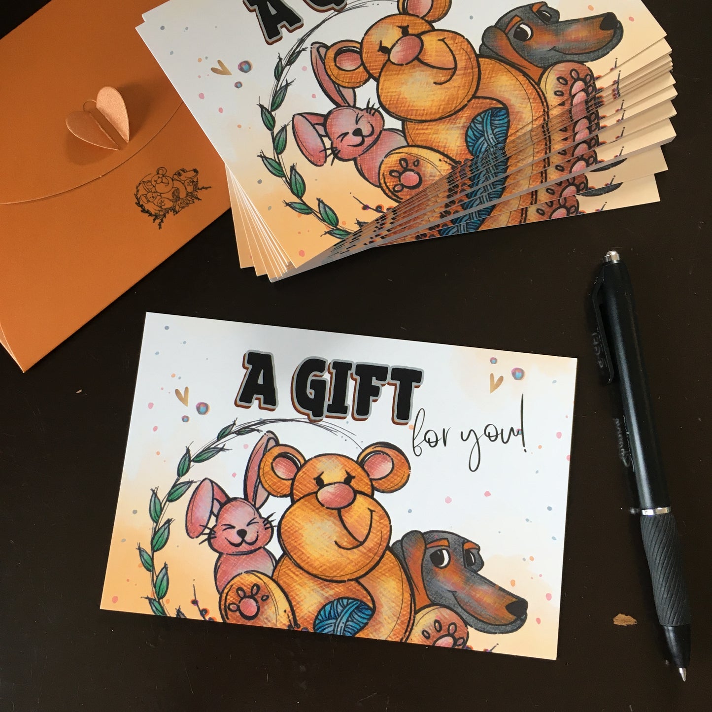 CARTES-CADEAUX par la poste (anglais)