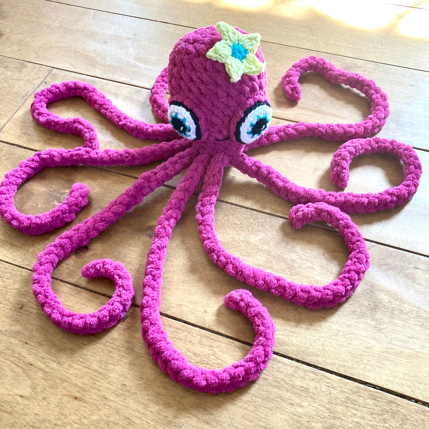 OLLIE LA PIEUVRE Fuchsia - Amigurumi HOCHET (#1044)