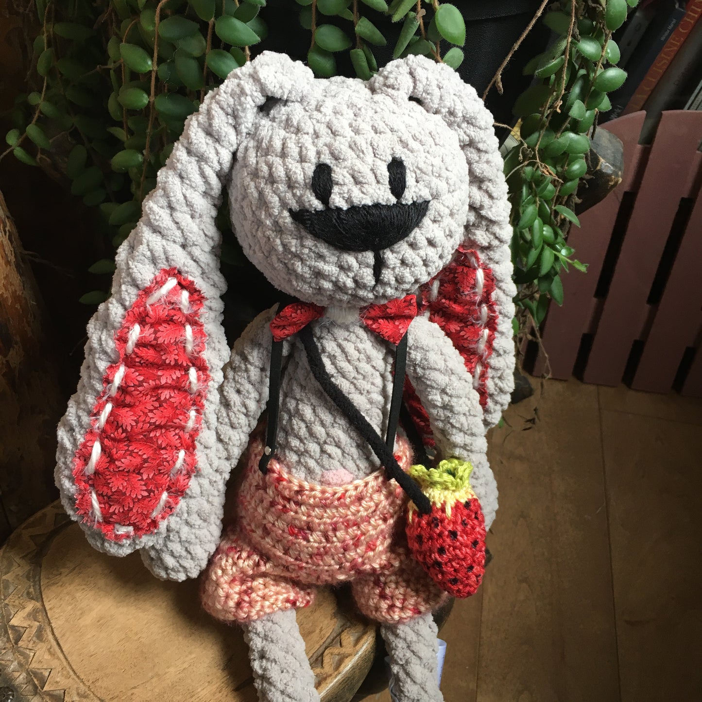 AHHH, CES FRAISES! - PATRON AU CROCHET à télécharger, tutoriel PDF Français ou anglais