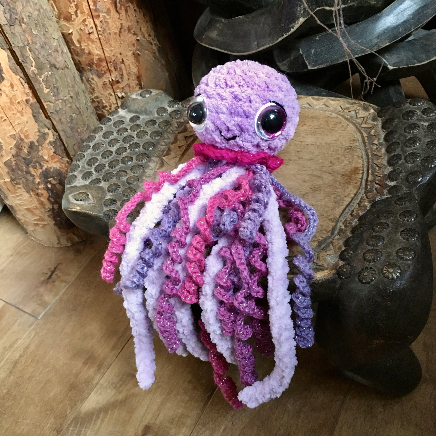 MÉDO THE MEDUSA - Amigurumi RATTLE #961