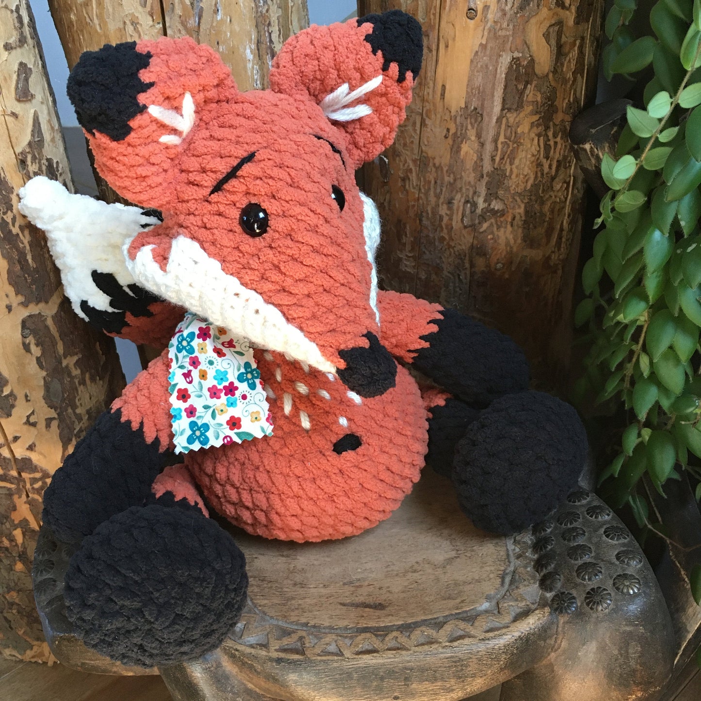 *Michel the FOX, can be personalized at birth plushies