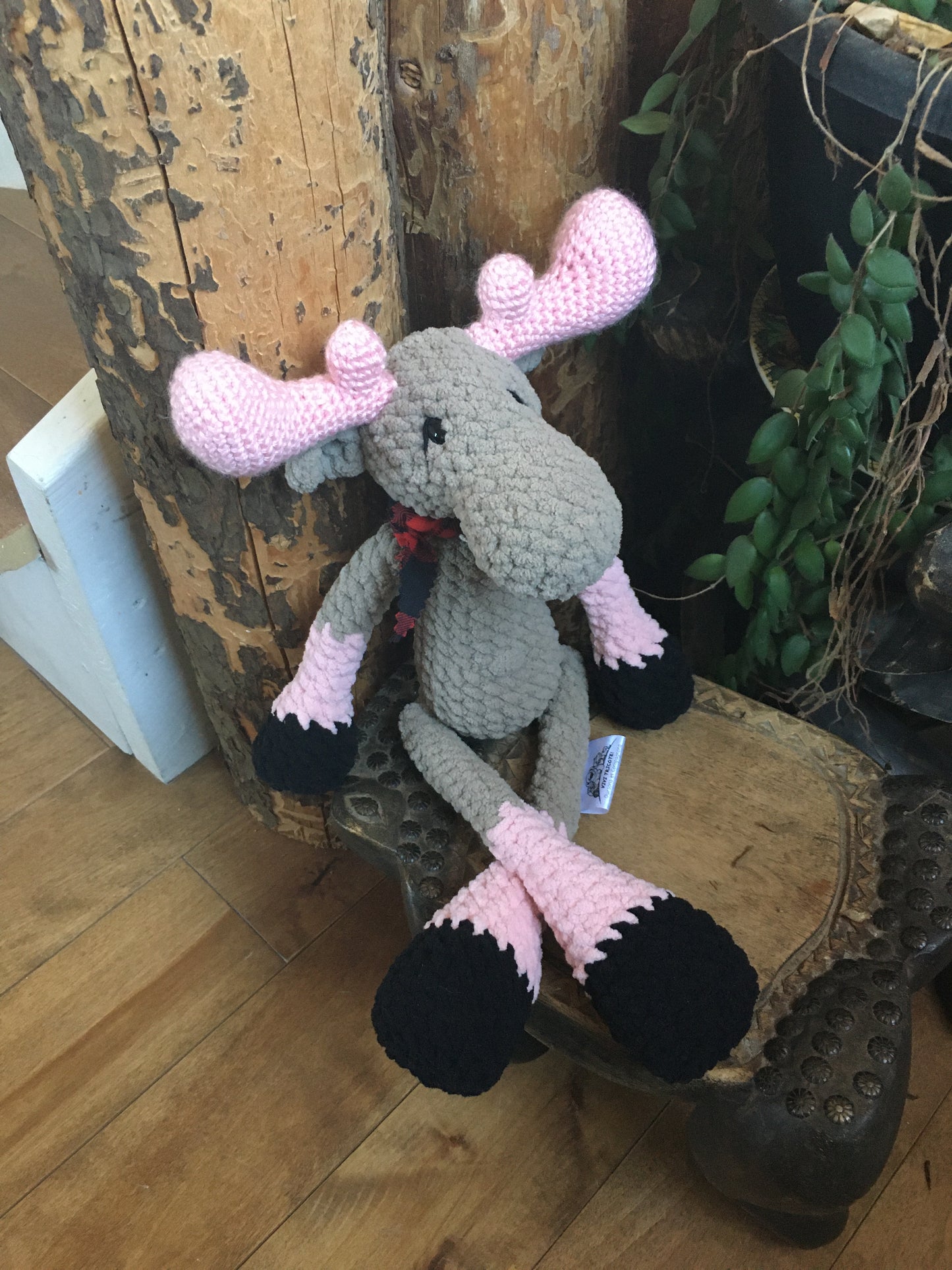 Jack le Nonorignal / the Moomoose - PATRON AU CROCHET à télécharger, PDF Français ou anglais
