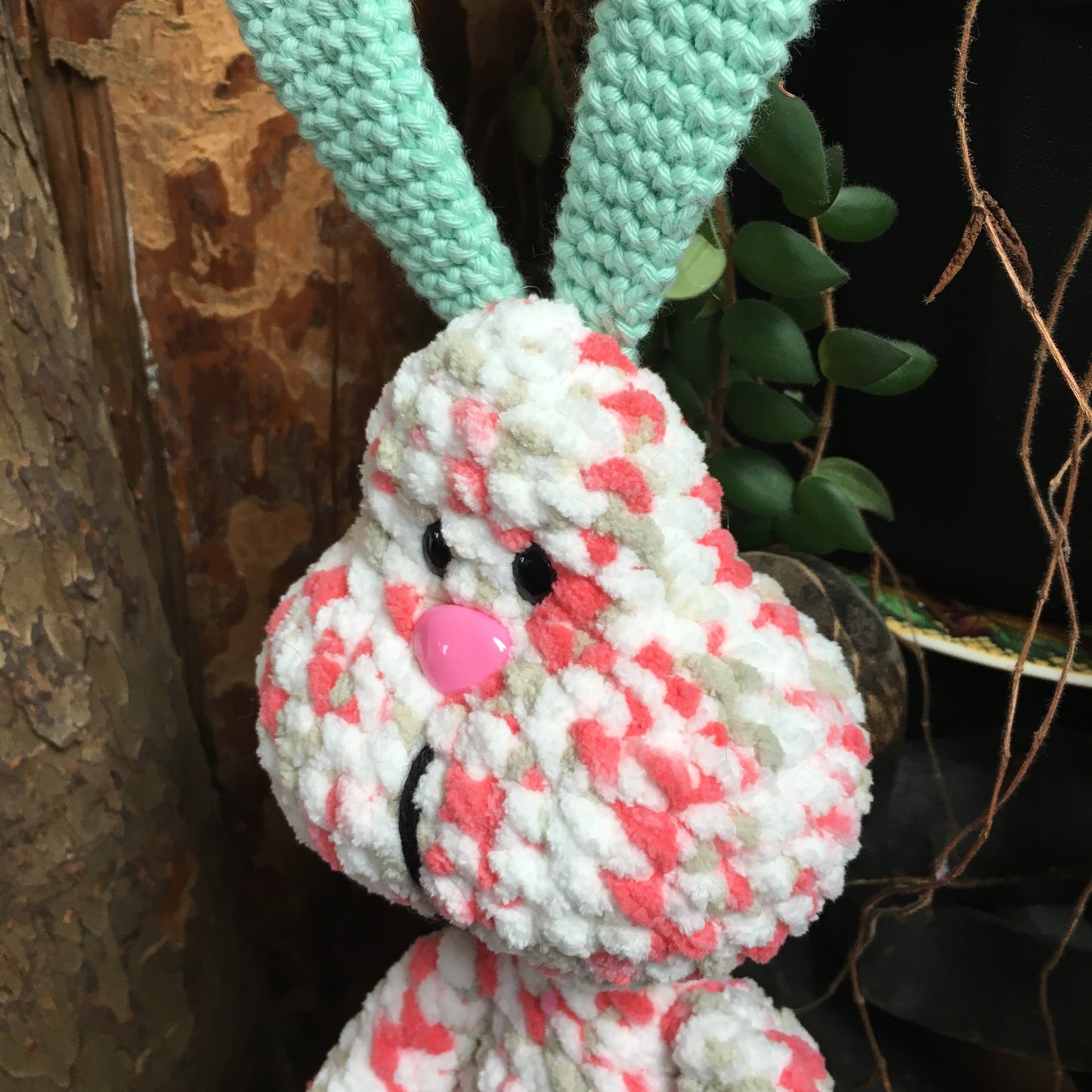 PERLIN PINPIN le lapin Squeeze-it - Mix Rose flash