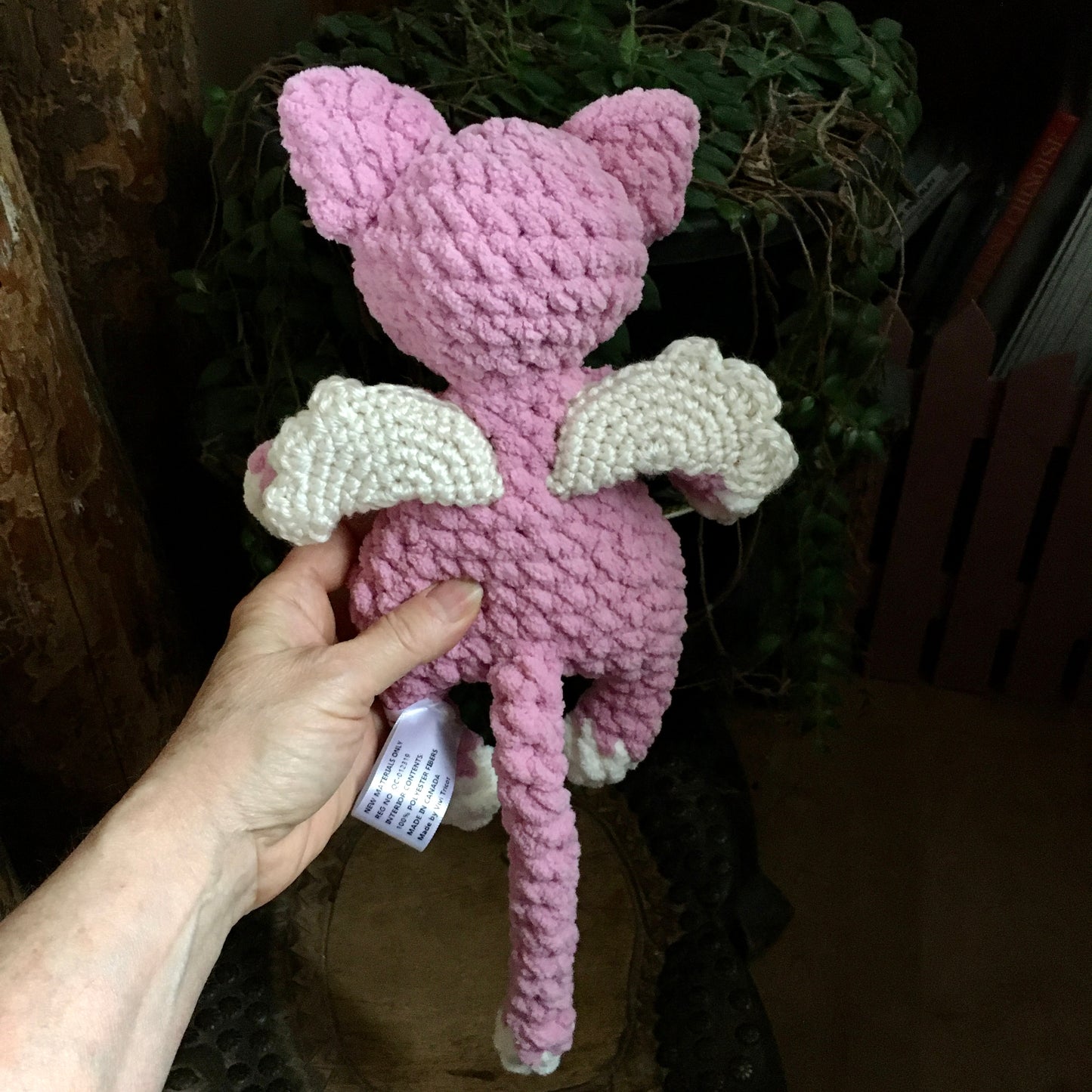 Le CHAT’ANGE rose orchidée et vanille