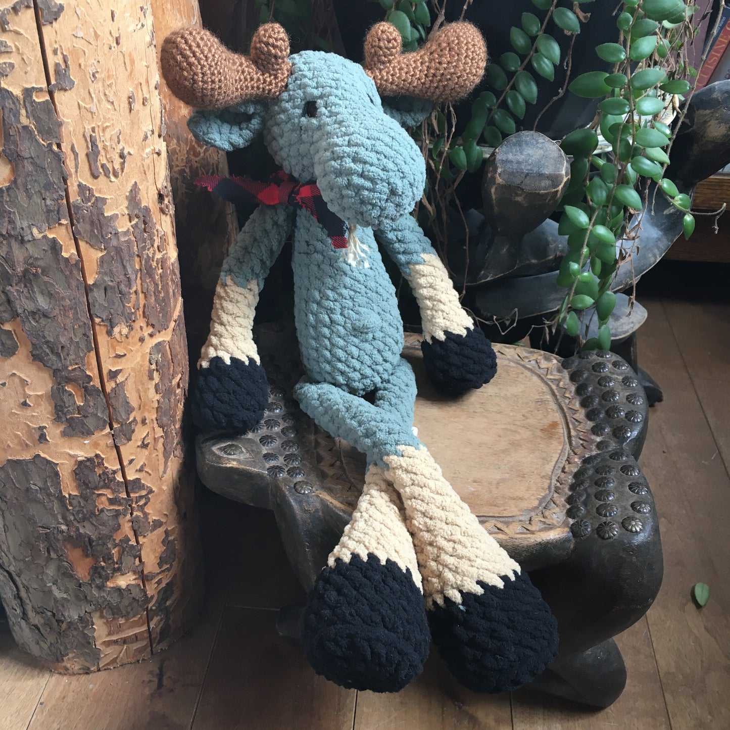 Jack le Nonorignal / the Moomoose - PATRON AU CROCHET à télécharger, PDF Français ou anglais