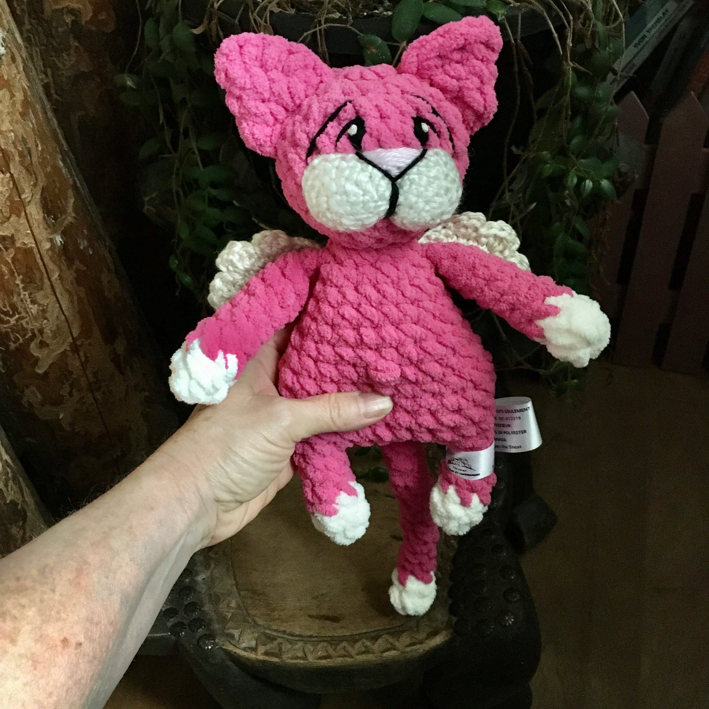 Le CHAT’ANGE rose pixie et vanille