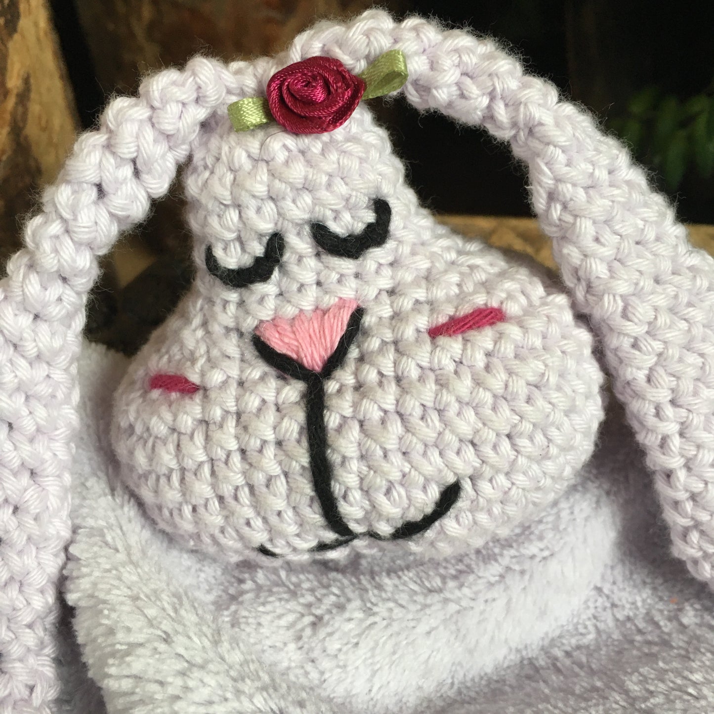 LAPIN HOCHET Toutou-Doudou (#881) Contient coton biologique