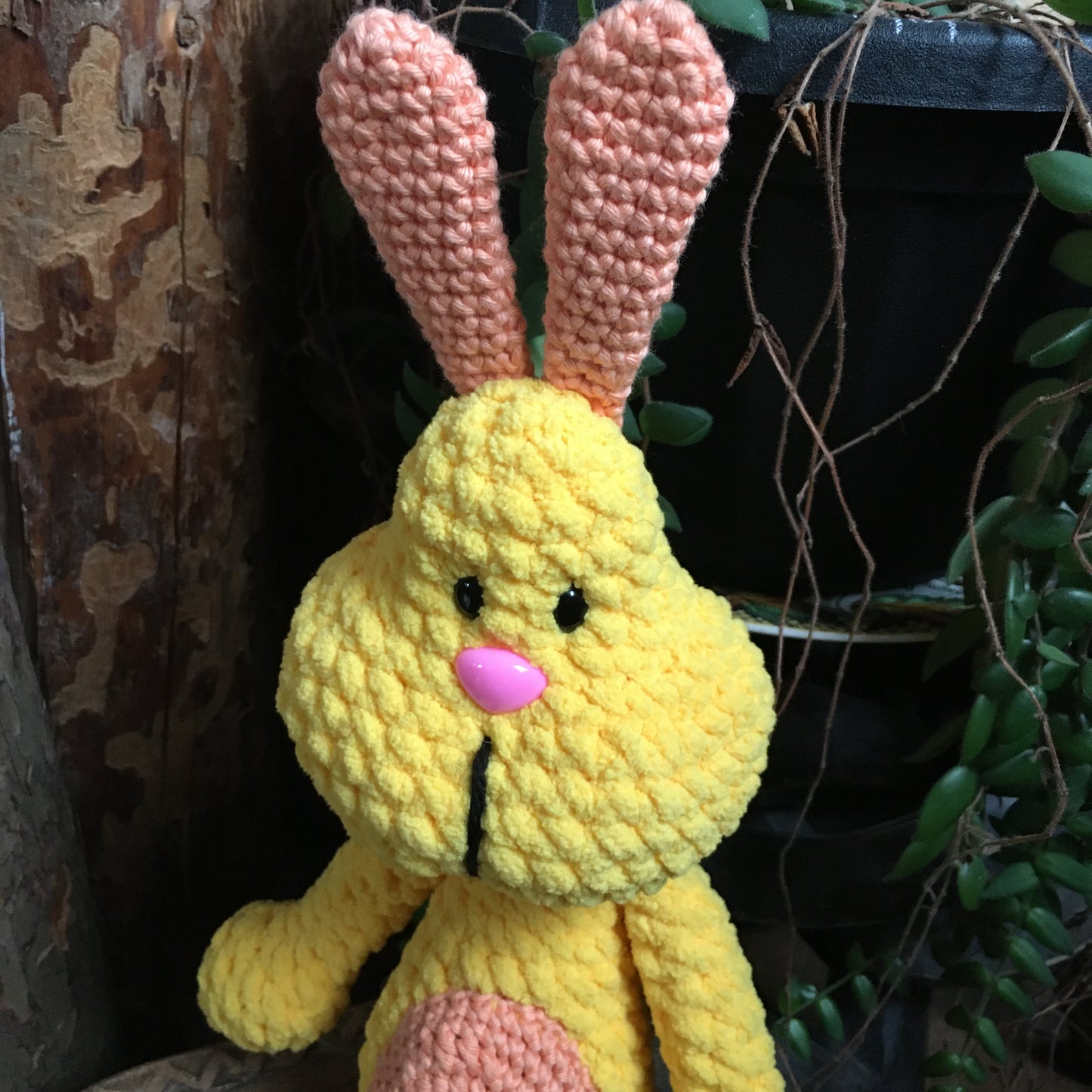 Lapin PERLIN PINPIN, Patron au crochet à télécharger, PDF Français et Anglais