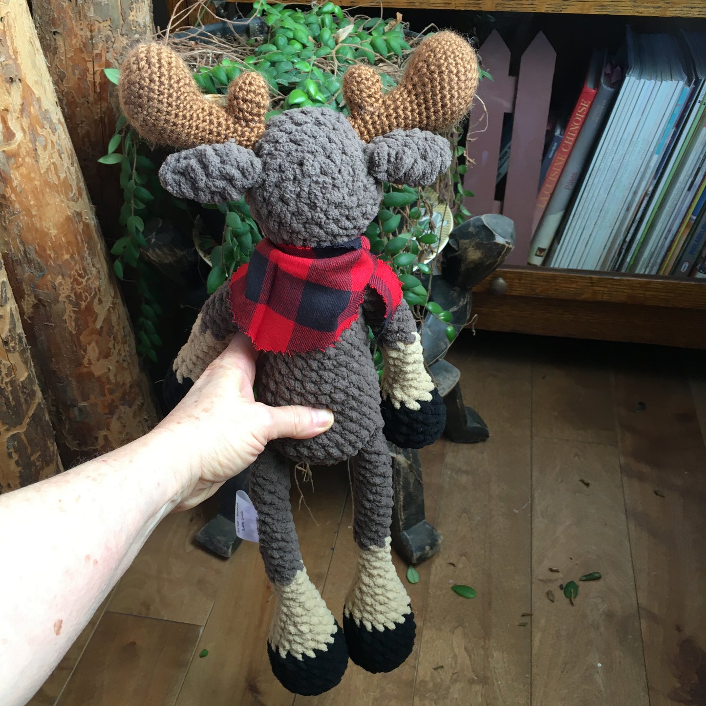 Jack le Nonorignal / the Moomoose - PATRON AU CROCHET à télécharger, PDF Français ou anglais