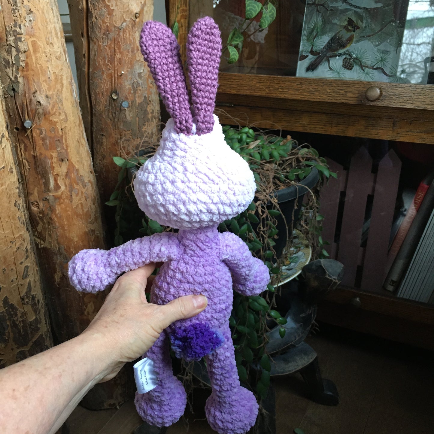 PERLIN PINPIN le lapin Squeeze-it - lilas (#885)