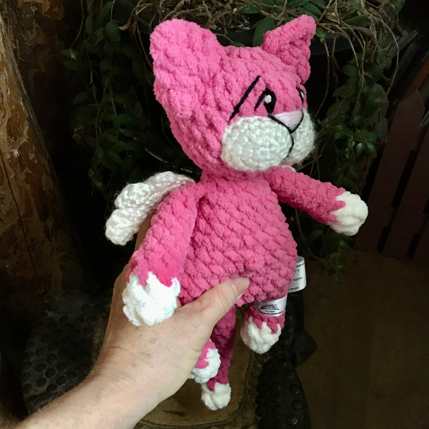Le CHAT’ANGE rose pixie et vanille