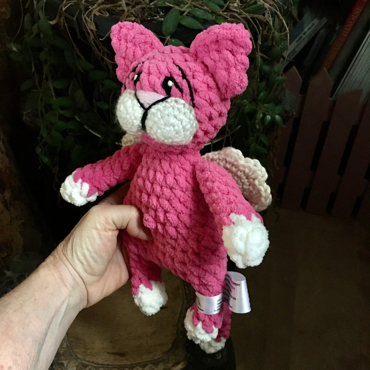 Le CHAT’ANGE rose pixie et vanille