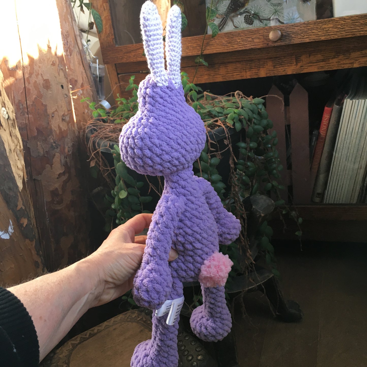 *Perlin Pinpin The Rabbit Squeeze-It - Lilac