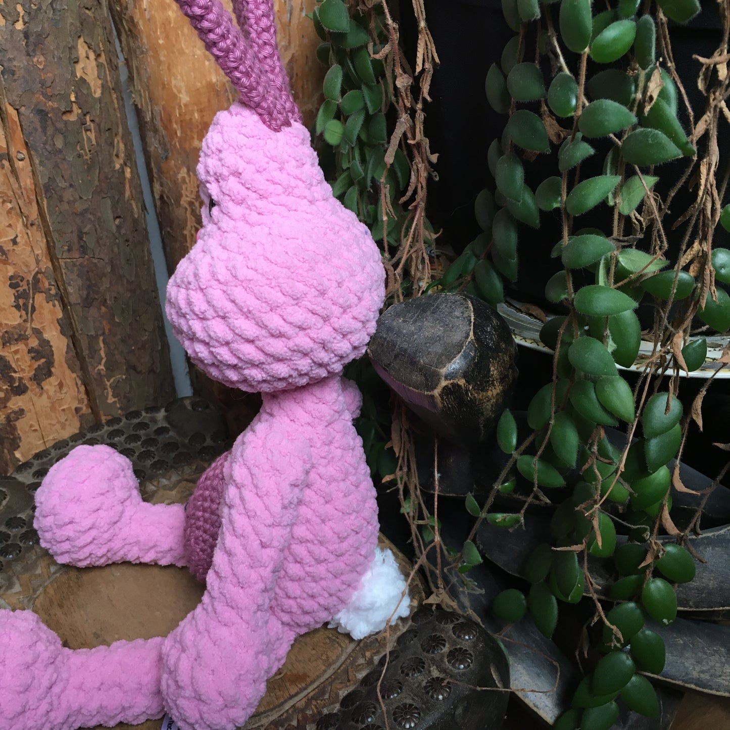 PERLIN PINPIN le lapin Rose, Squeeze-it