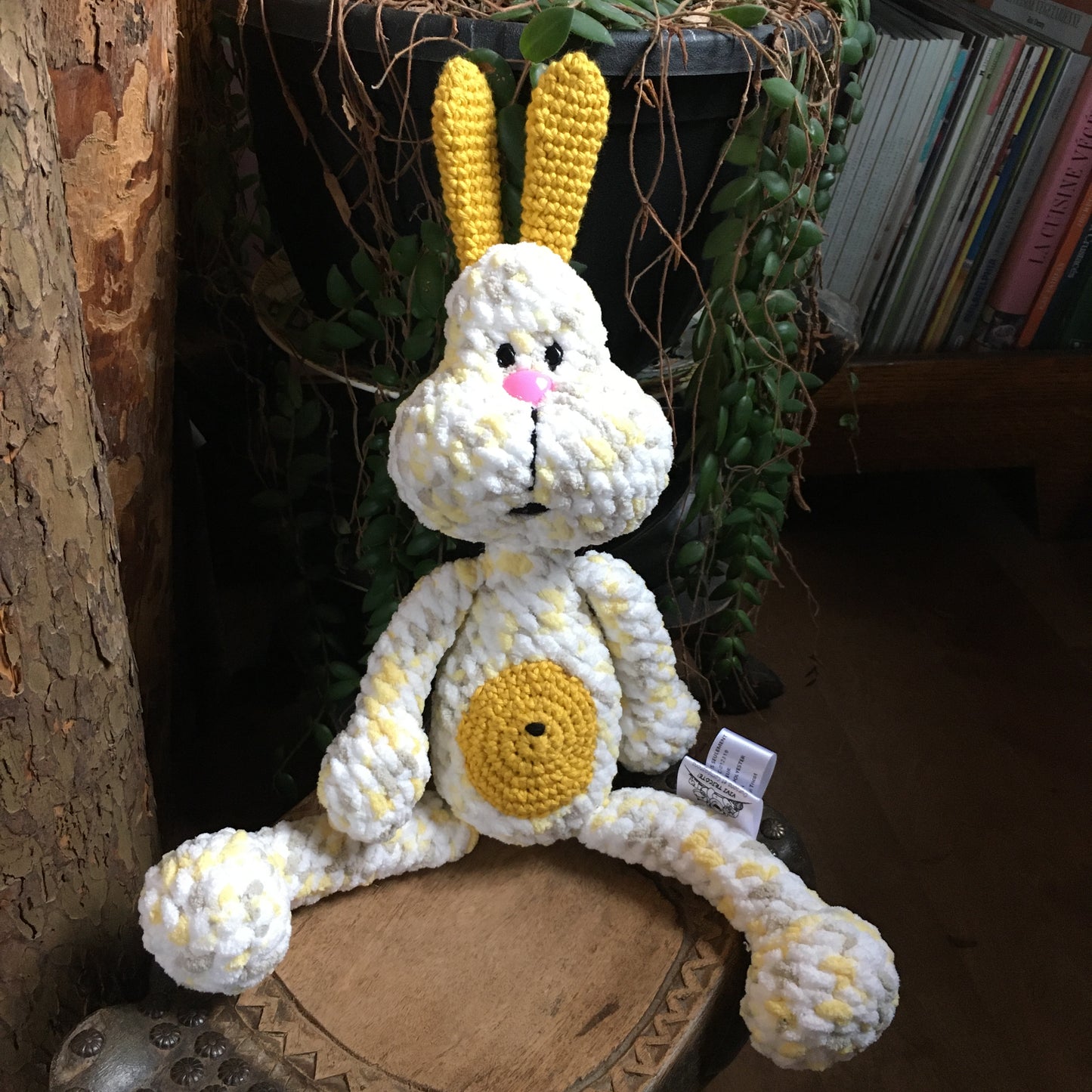 Lapin PERLIN PINPIN, Patron au crochet à télécharger, PDF Français et Anglais