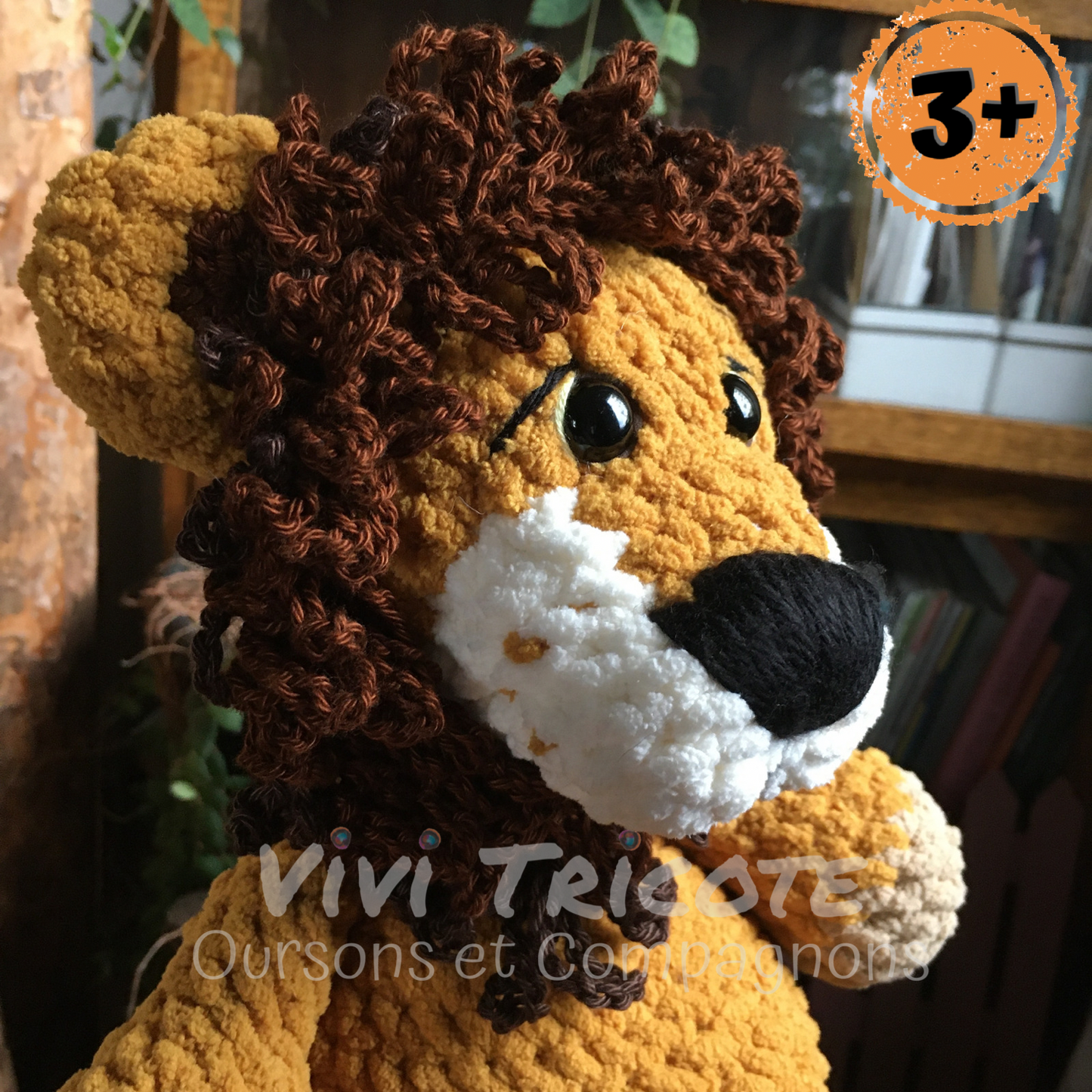 PRE ORDER - THE LION KING LEON - with Big belly, can be personalized in born plushies