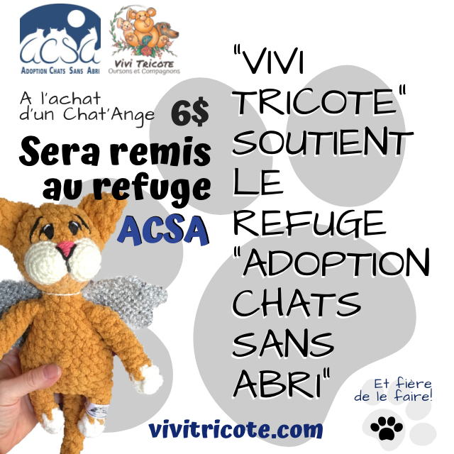 Le CHAT’ANGE rose orchidée et vanille
