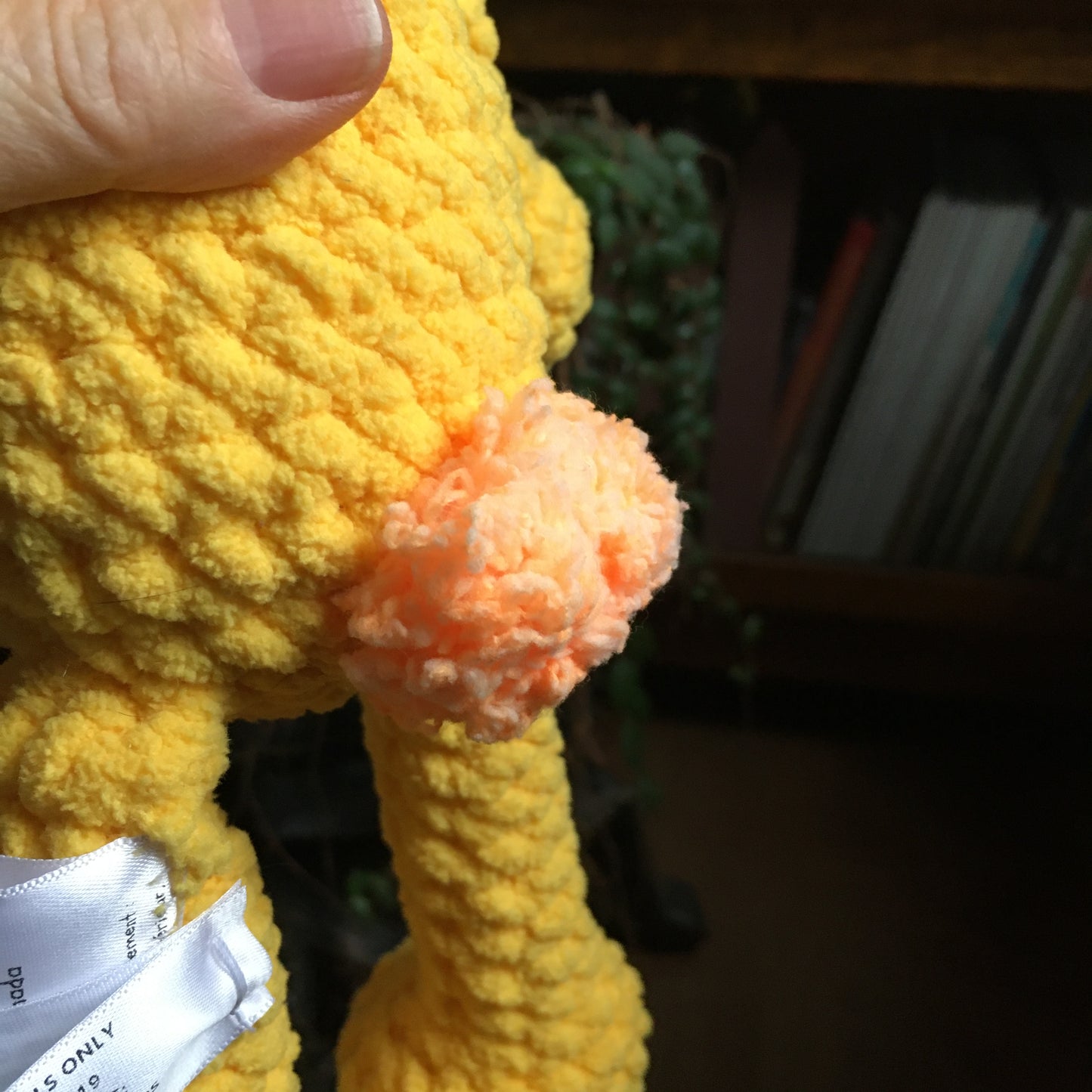 PERLIN PINPIN le lapin Squeeze-it - Jaune autobus