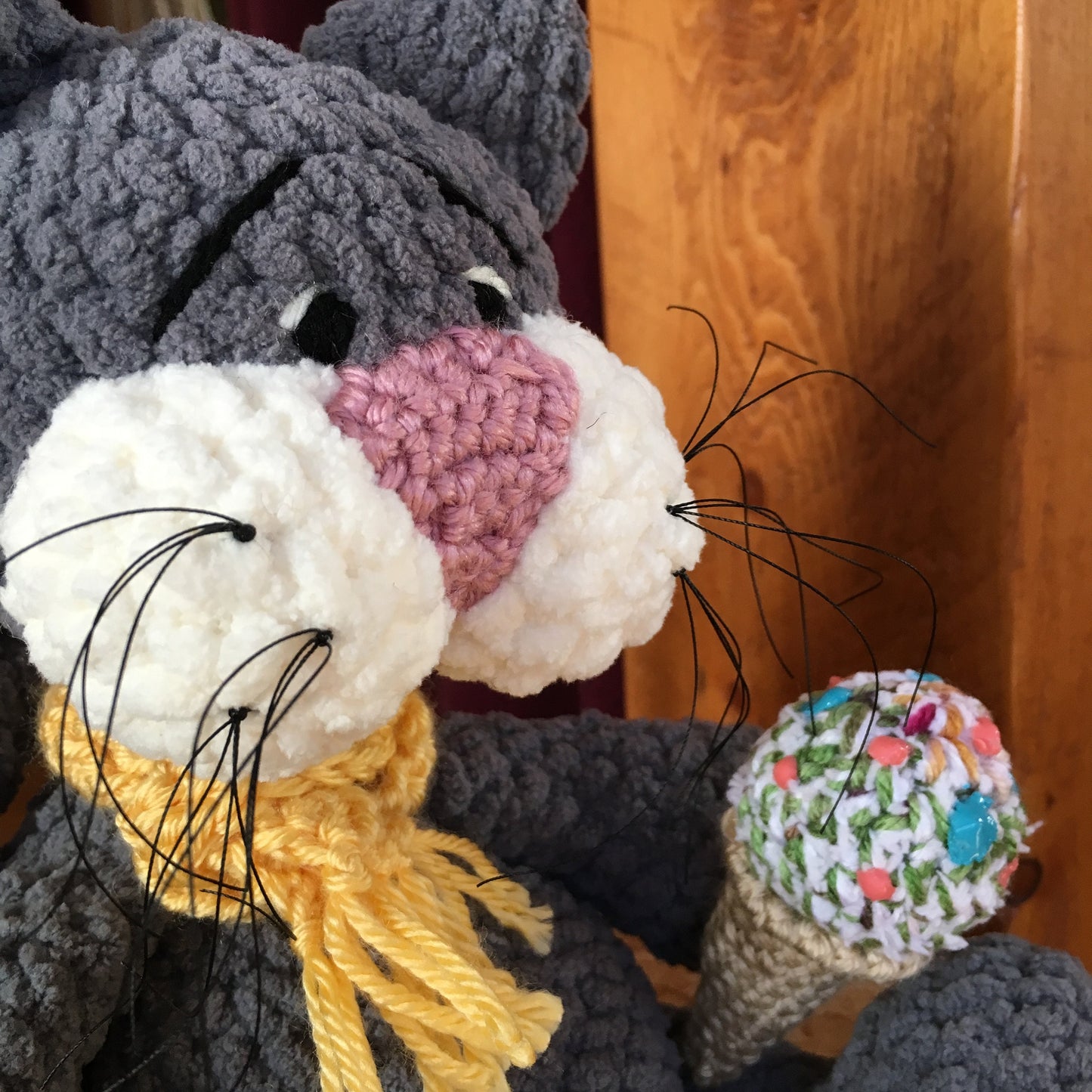 PRE ORDER - GRIPPETTE the gray greedy kitten