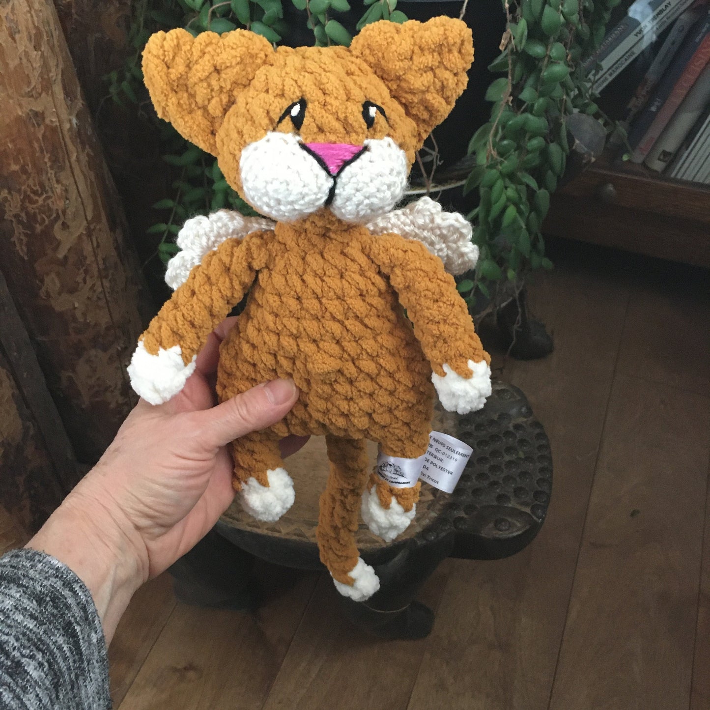 Le CHAT’ANGE jaune moutarde et vanille