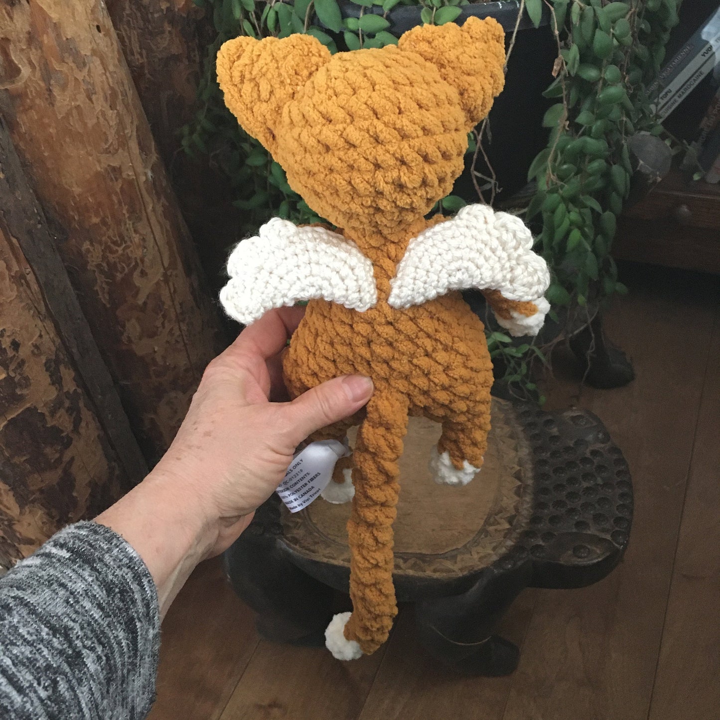Le CHAT’ANGE jaune moutarde et vanille