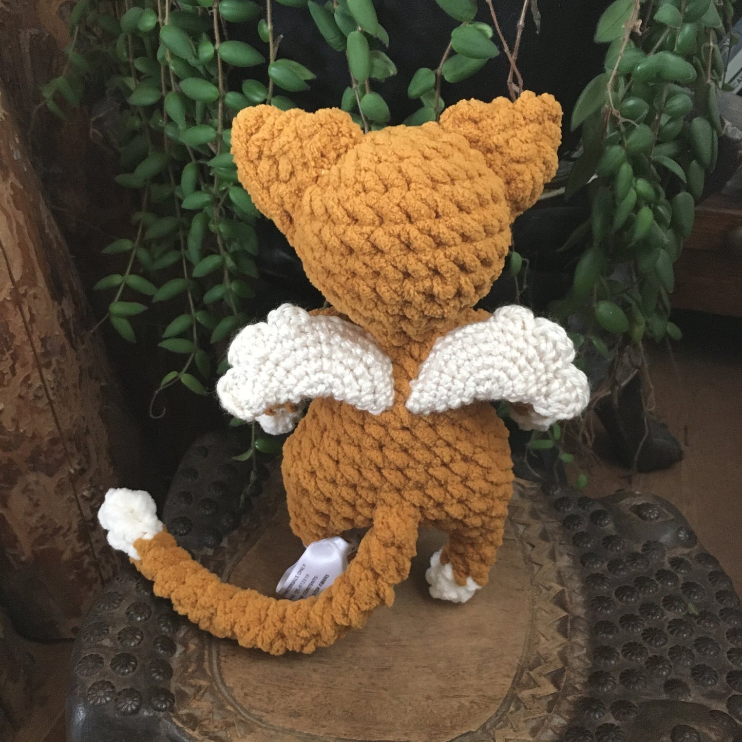 Le CHAT’ANGE jaune moutarde et vanille
