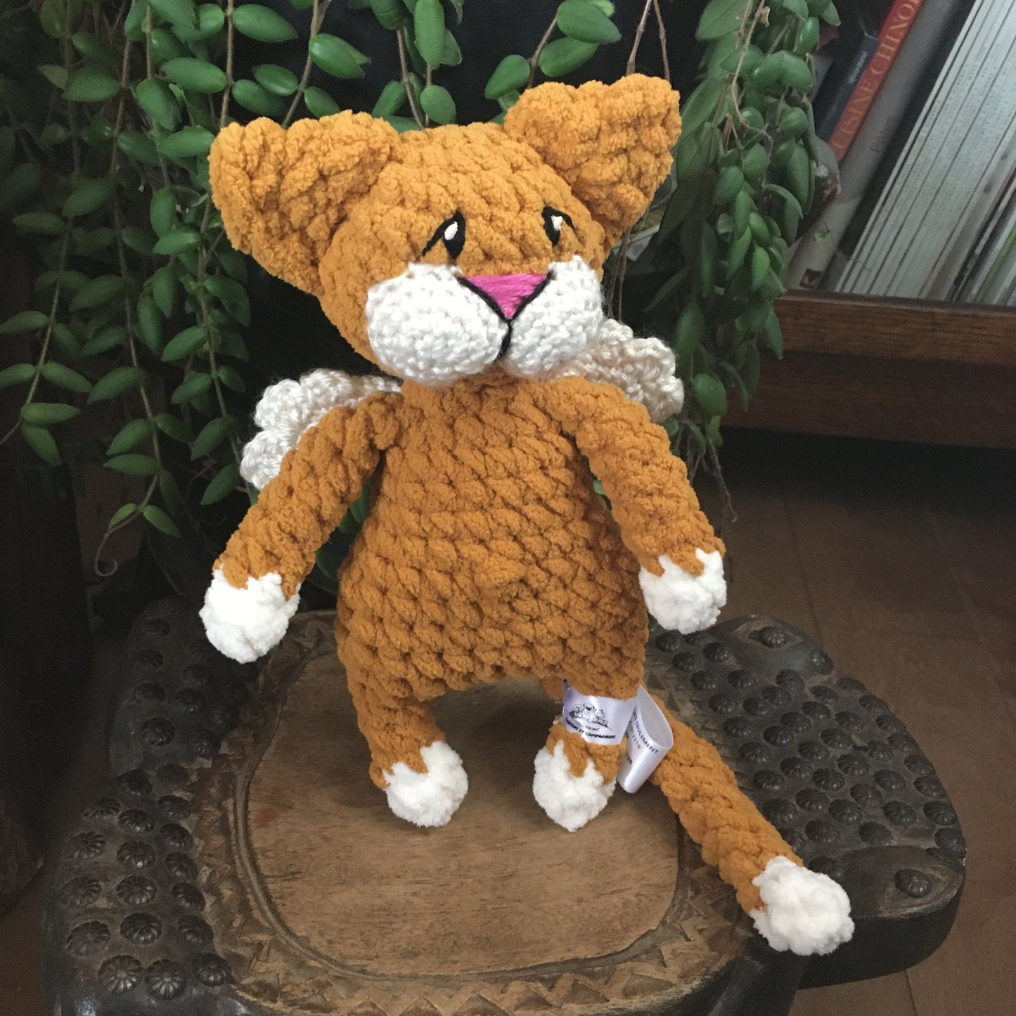 Le CHAT’ANGE jaune moutarde et vanille