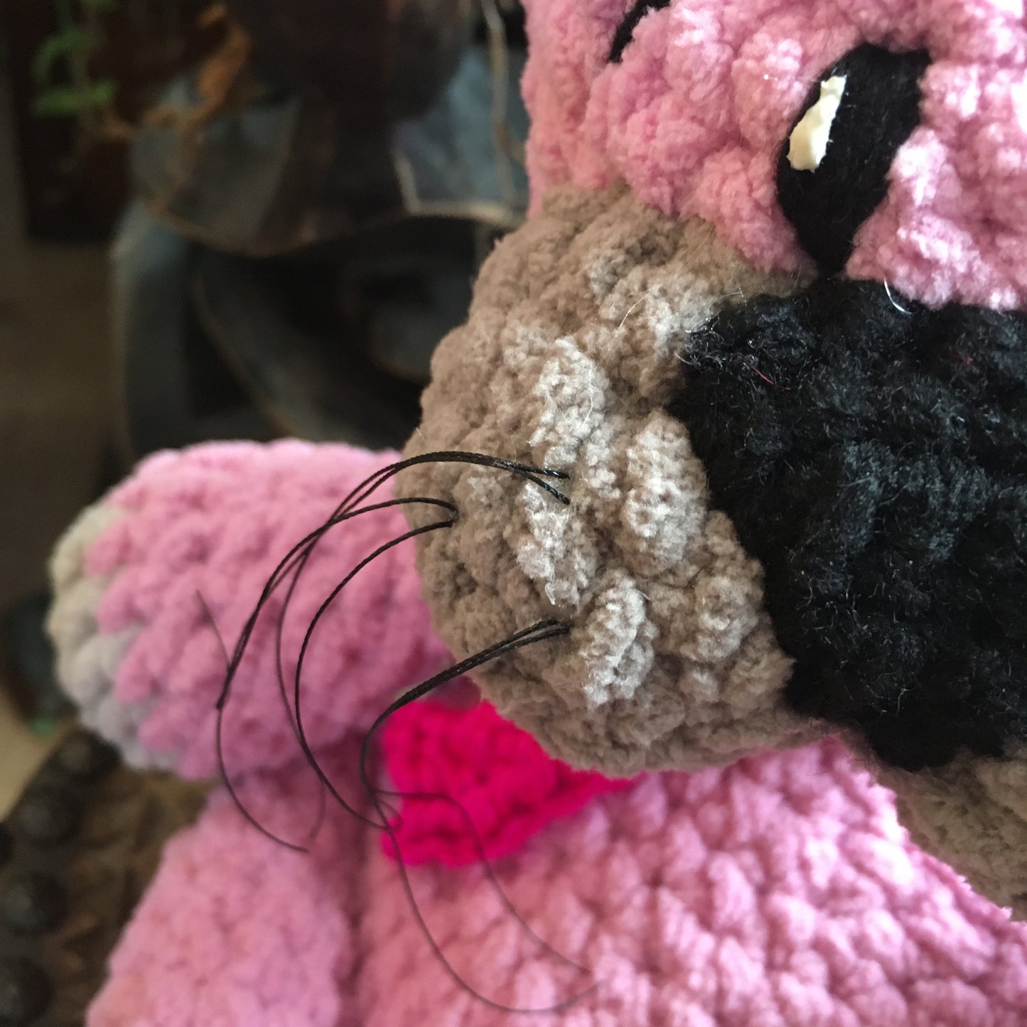 ROSETTE LE CHATON GOURMAND, Patron au crochet à télécharger, PDF Français et Anglais