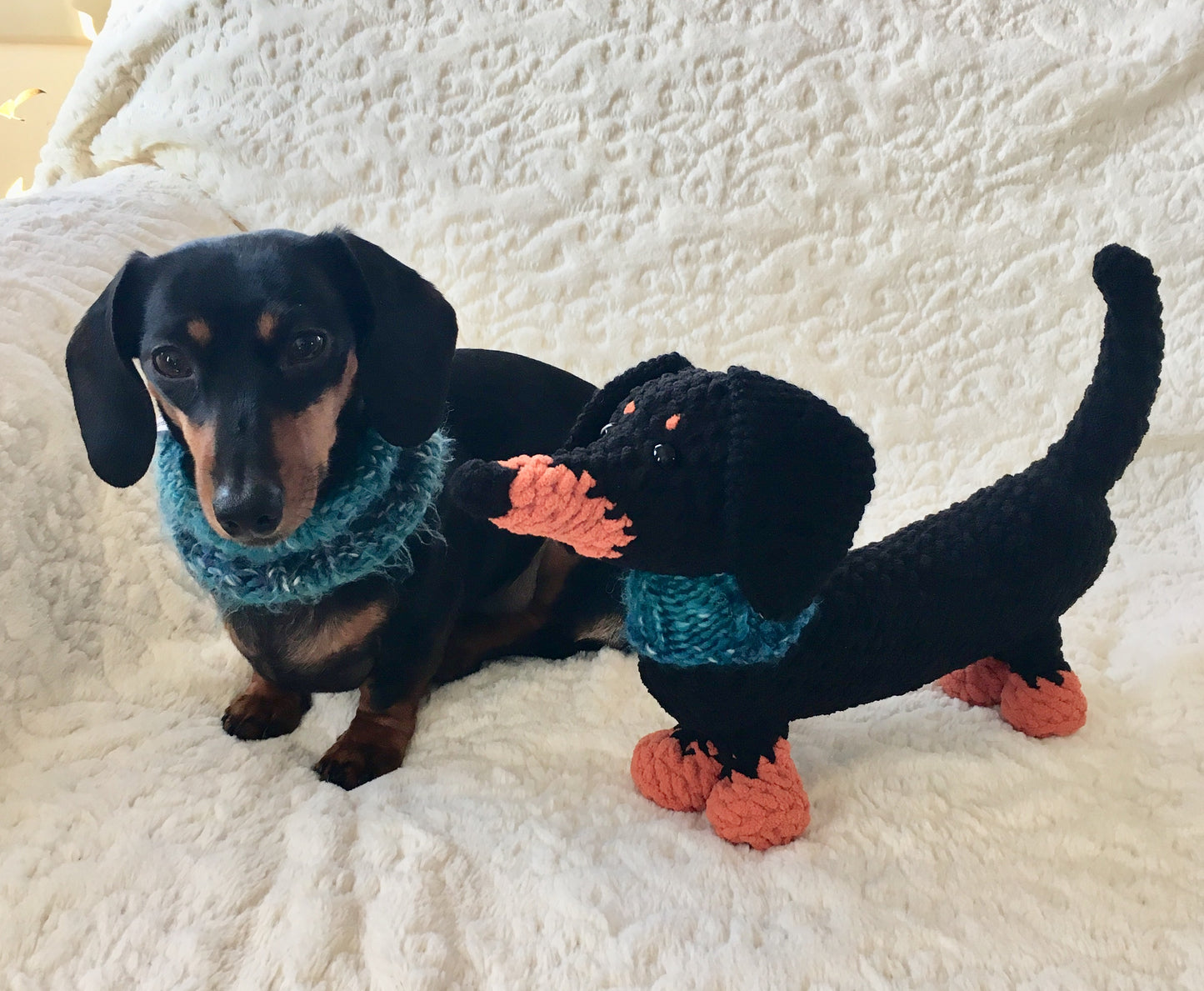 PRE ORDER - BONNIE TOUTOU, standard or extra long dachshund plush toy