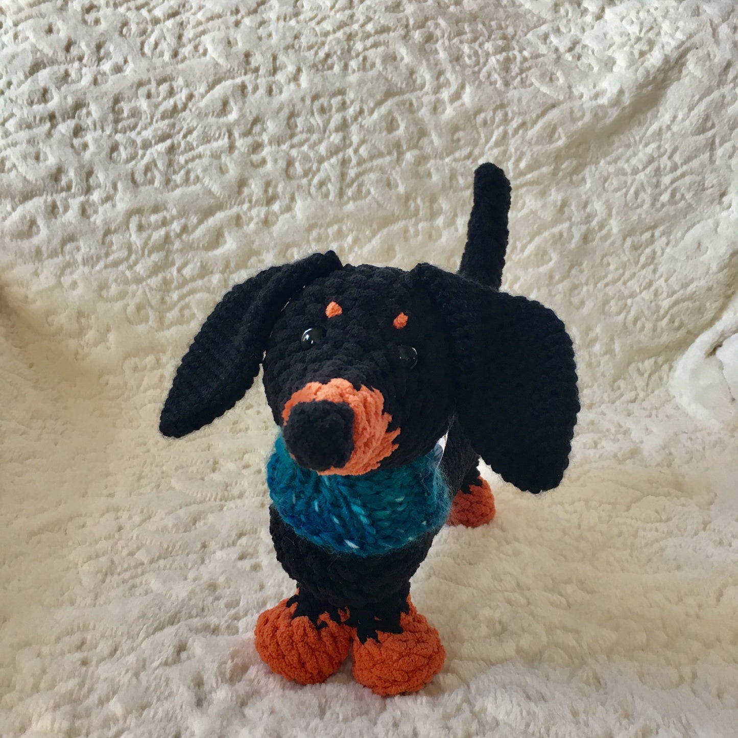 PRE ORDER - BONNIE TOUTOU, standard or extra long dachshund plush toy
