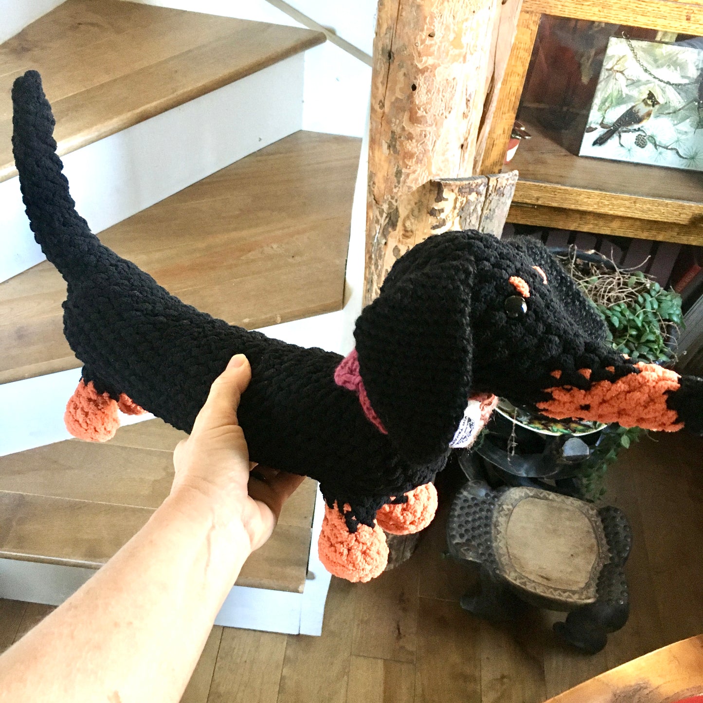 PRE ORDER - BONNIE TOUTOU, standard or extra long dachshund plush toy