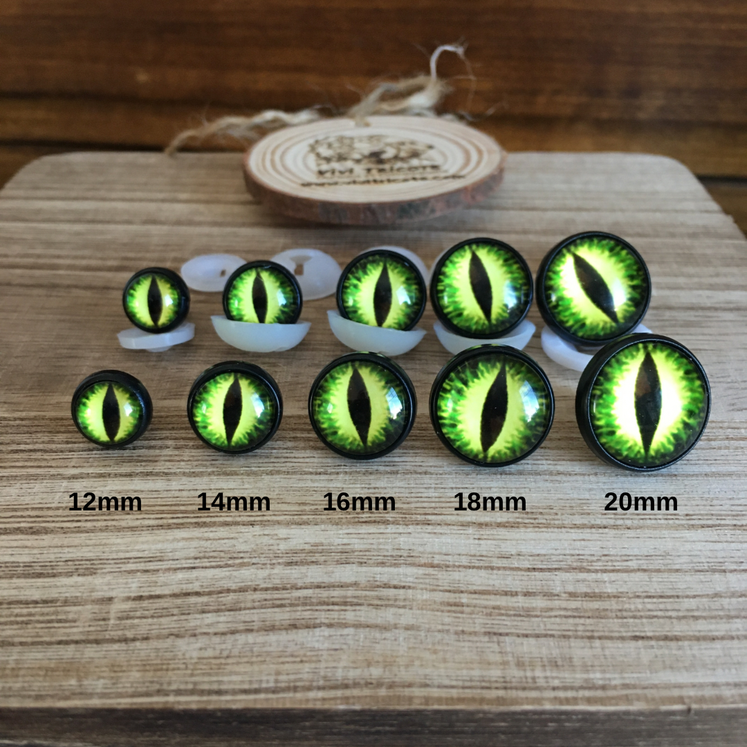 YEUX DRAGON - No.1 - 12mm 14mm 16mm 18mm 20mm