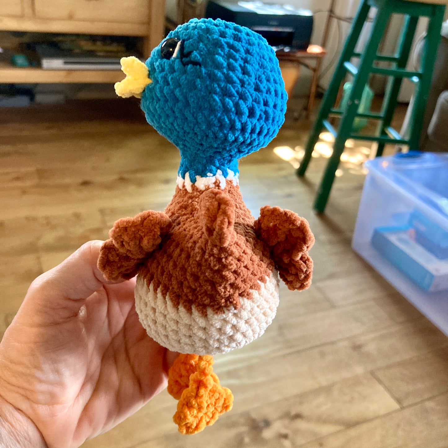 HERBERT LE ti-canard COLVERT - PATRON AU CROCHET à télécharger, tutoriel PDF FRANÇAIS
