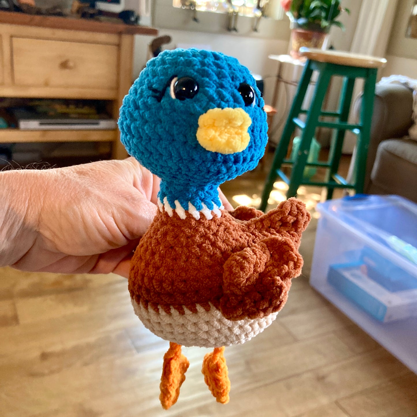 HERBERT LE ti-canard COLVERT - PATRON AU CROCHET à télécharger, tutoriel PDF FRANÇAIS